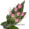 ramo funerario 7 rosas