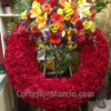Corona Funeraria Clavel Rojo