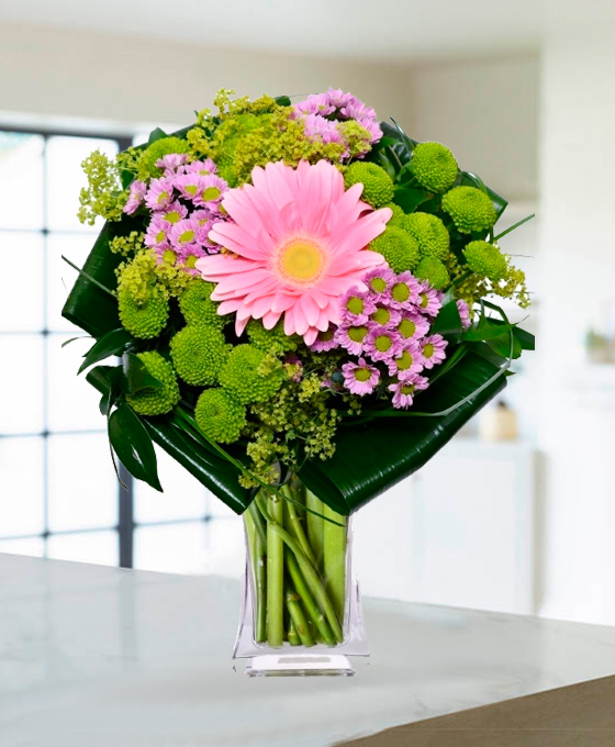Bouquet Margaritas y Gerbera